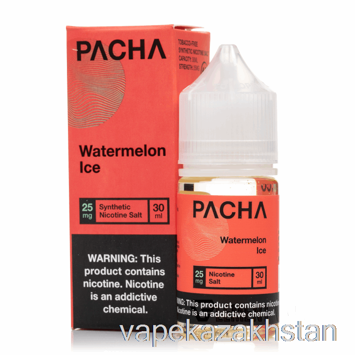 Vape Kazakhstan Watermelon Ice - PACHA Salts - 30mL 50mg